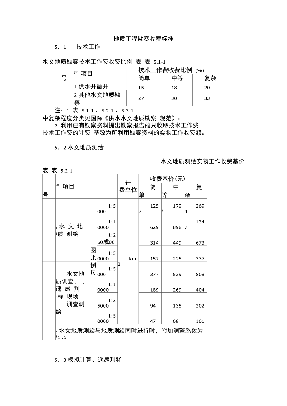 地勘收费标准-图1